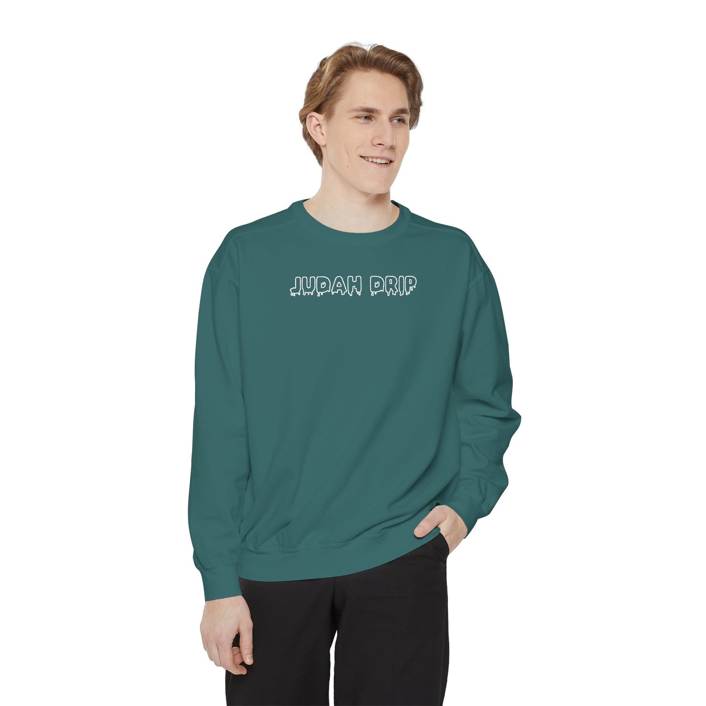 Judah Drip King of Kings Crewneck Sweatshirt