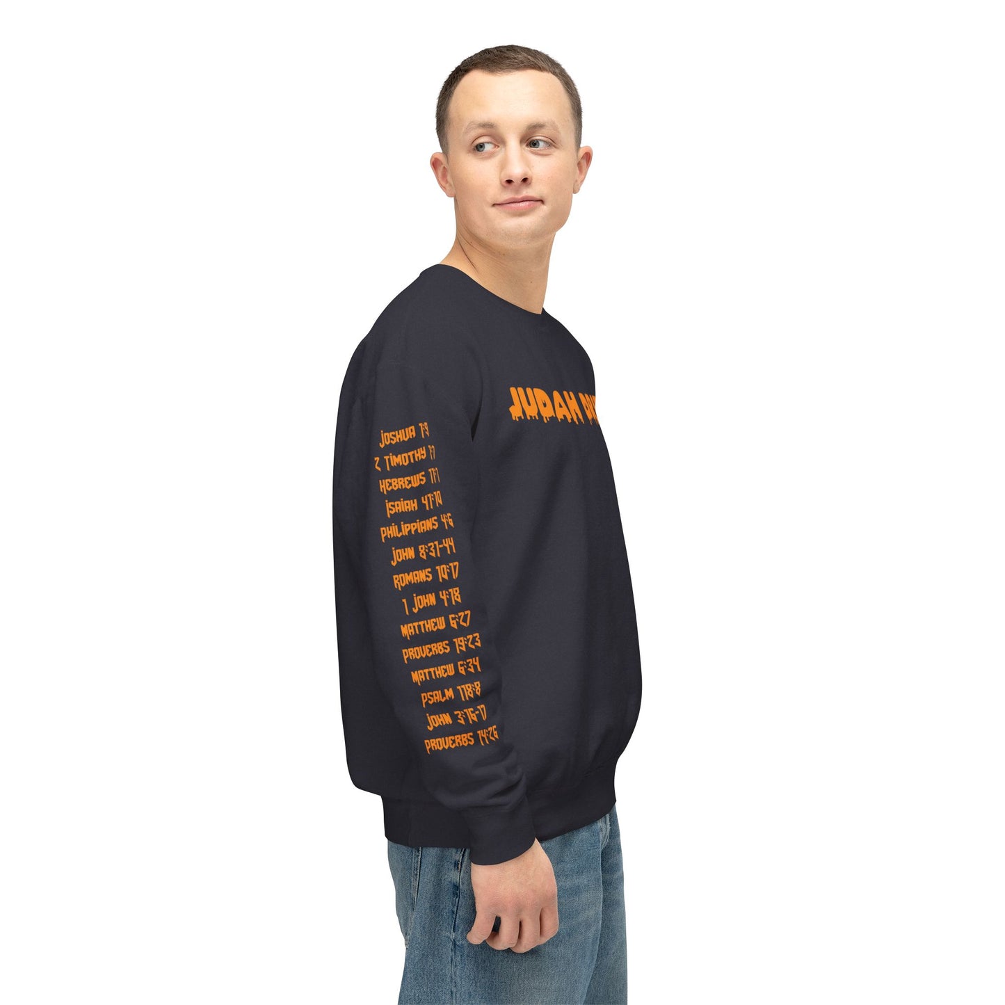 Judah Drip Faith Over Fear Lightweight Crewneck Sweatshirt