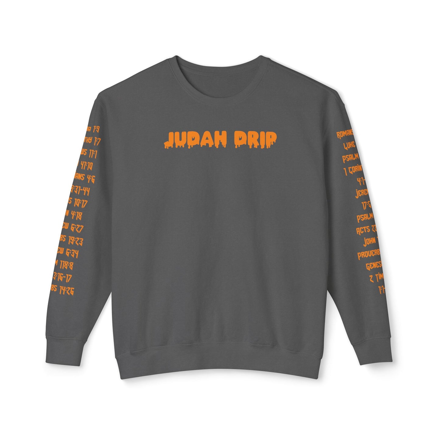 Judah Drip Faith Over Fear Lightweight Crewneck Sweatshirt