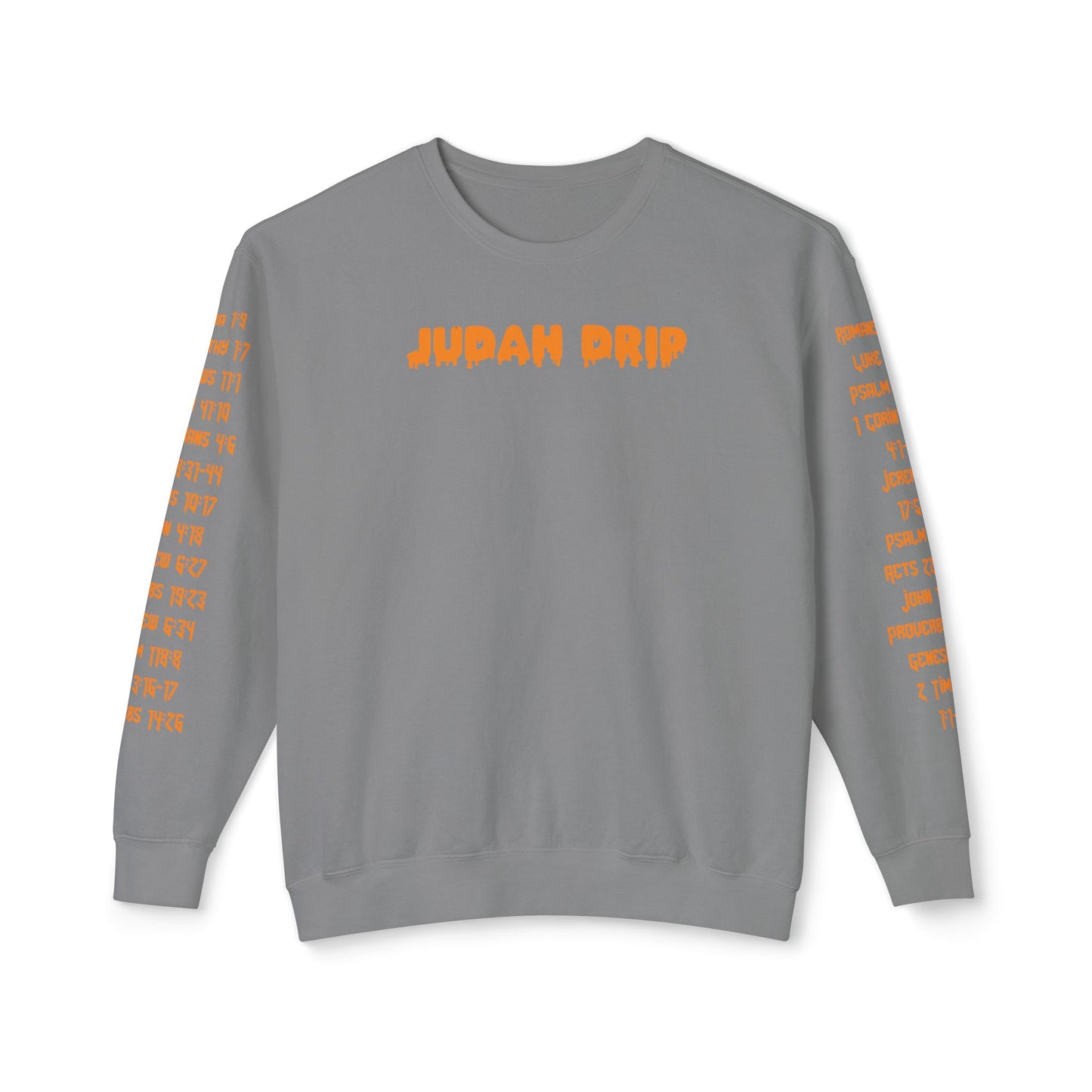 Judah Drip Faith Over Fear Lightweight Crewneck Sweatshirt