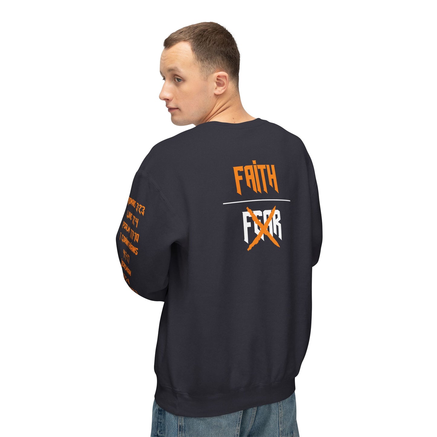 Judah Drip Faith Over Fear Lightweight Crewneck Sweatshirt