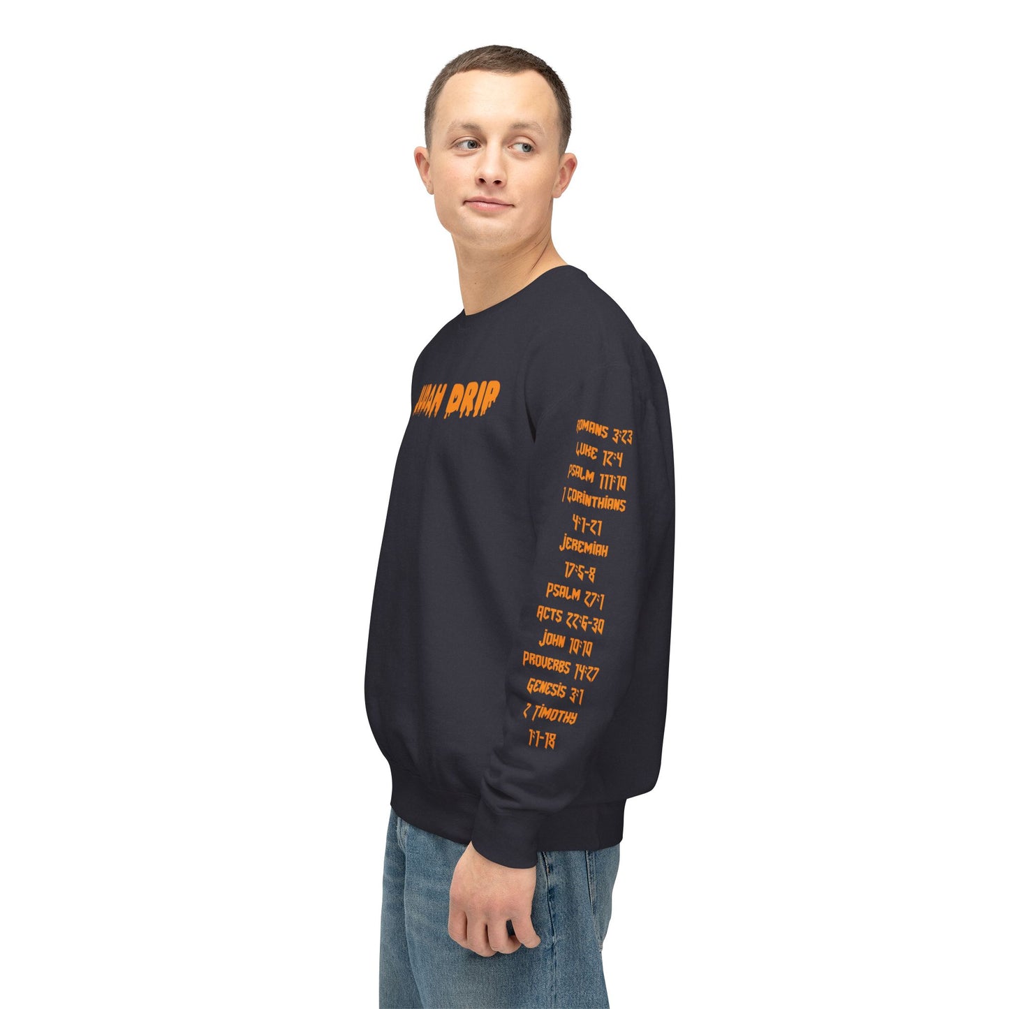 Judah Drip Faith Over Fear Lightweight Crewneck Sweatshirt