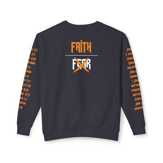 Judah Drip Faith Over Fear Lightweight Crewneck Sweatshirt