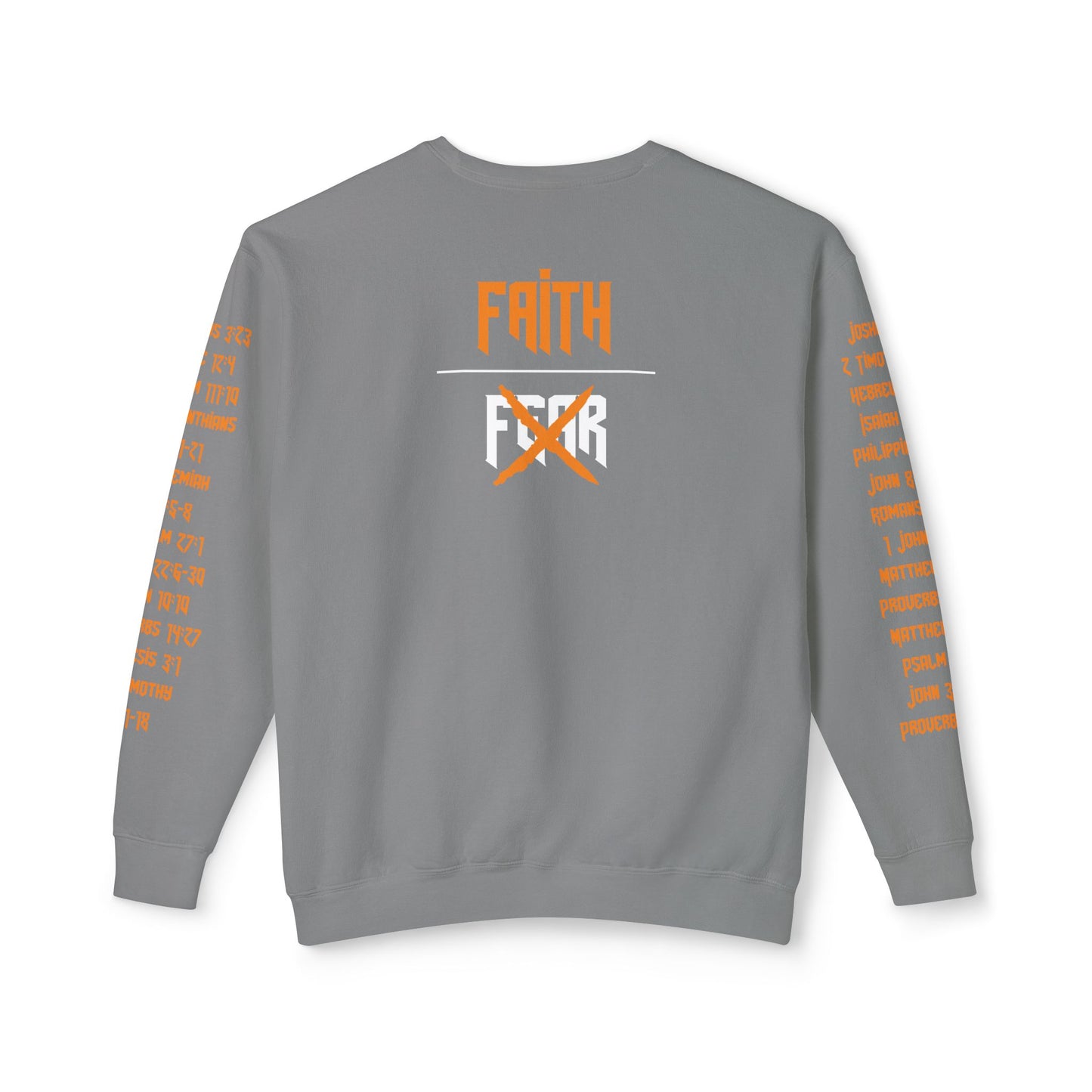 Judah Drip Faith Over Fear Lightweight Crewneck Sweatshirt
